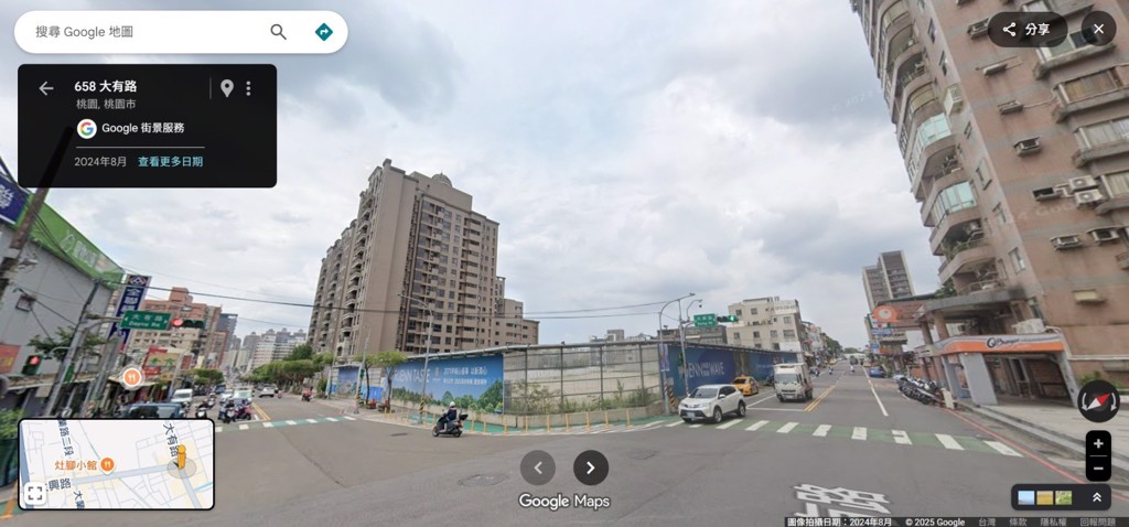 鉅陞國際拿下桃園史上規模最大飯店都更案,桃園「晶悅國際飯店」將變身總銷160億元精品宅。圖/擷取自google map