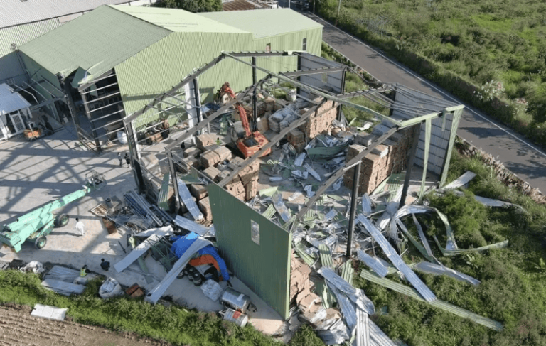 農地廠房拆除實景