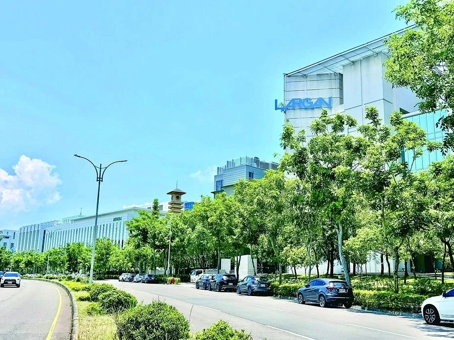 大立光今年第四度在台中獵地，反映AI浪潮下，科技大廠在台中的土地競爭快速升溫。聯合報系資料照